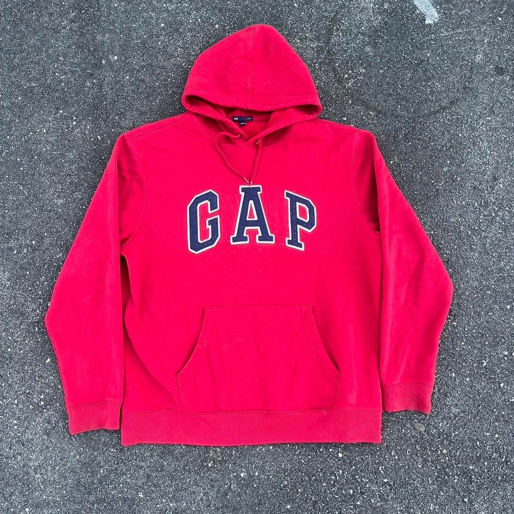 1990s GAP Arch Logo Hoodie Size XL